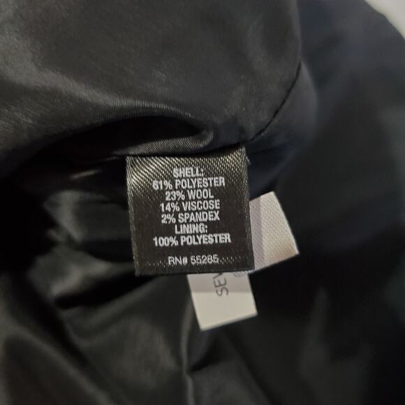 Express Herringbone Wool Blend Strapless Dress Women's Size XS Career Business - Picture 8 of 10